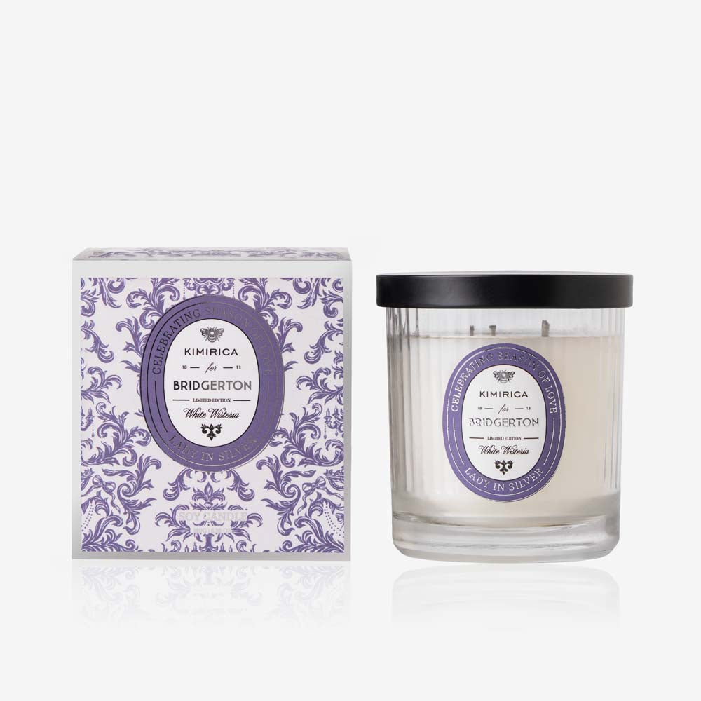 Lady In Silver Scented Soy Candle 180gm