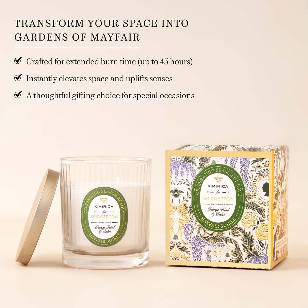 Mayfair Soiree Scented Soy Candle 180gm