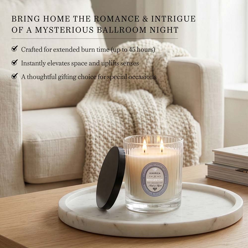 Midnight Masquerade Scented Soy Candle 180gm