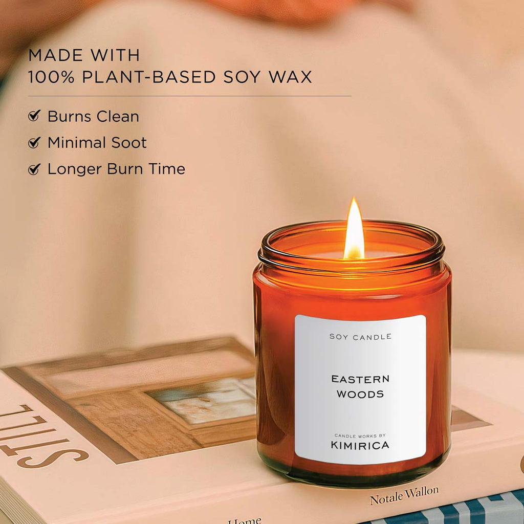Eastern Woods Scented Candle 80g
