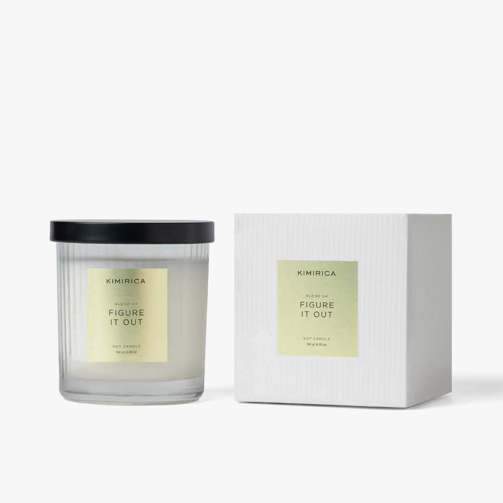Figure It Out Scented Soy Candle