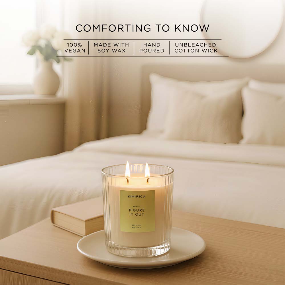 Figure It Out Scented Soy Candle