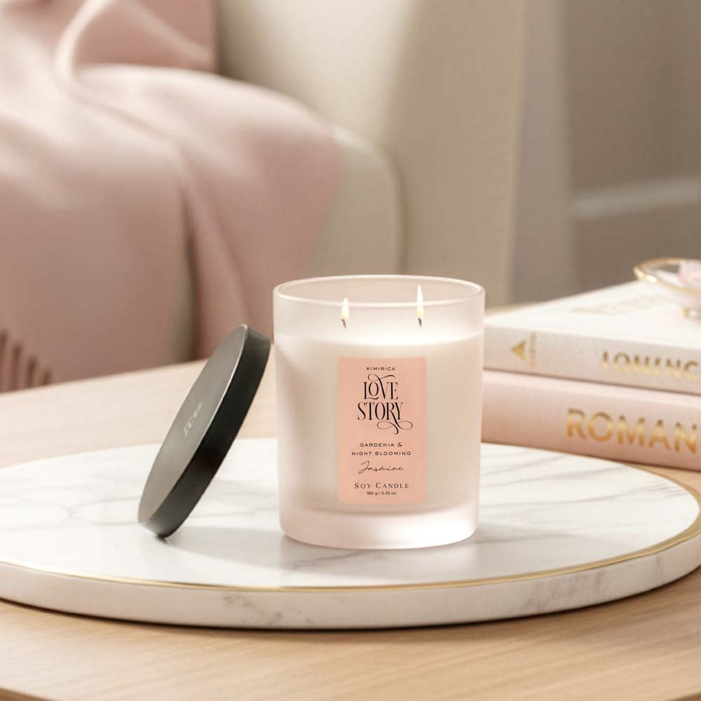 Love Story Scented Soy Candle