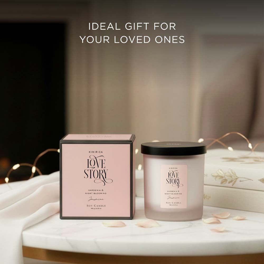 Love Story Scented Soy Candle